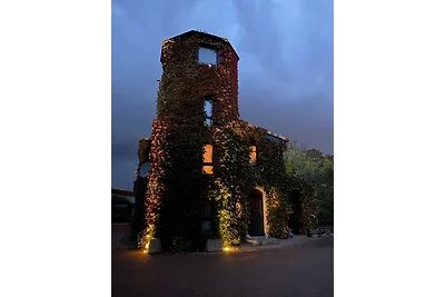 Turm auf altem Bauernhof