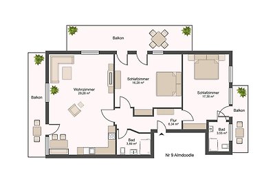 Ferienwohnung Almdoodle