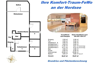 Appartment 007 in Tossens
