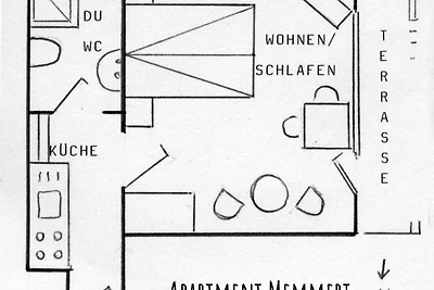 Whg. Memmert in der Oase Baltrum