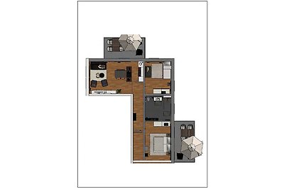Q-Stall Apartments, Apartment Q4