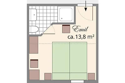 Doppelzimmer Emil
