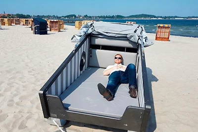 Schlafstrandkorb Nord -Höhe