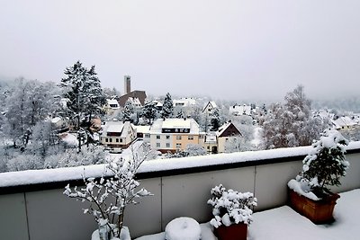 Das kleine Penthouse mit Kamin