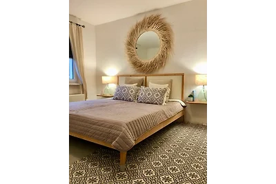 Sonniges Strandhaus am Haff mit