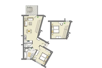 Garten-Maisonette-Ferienwohnung