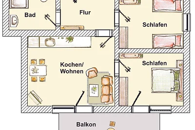 (Brise) Haus Seehof App. 1.31