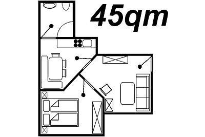 Vakantieappartement Gezinsvakantie Duhnen