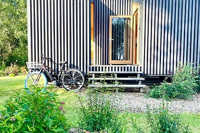 Tiny House an der Elbe mit Blick
