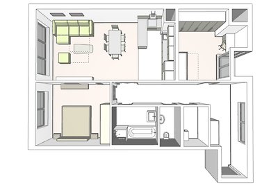 Appartement Lux 6 mit 2