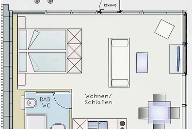 Appartment Düne 6 1OG