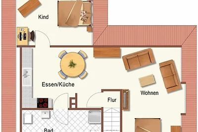 Ferienwohnung Sturmmöwe Hus