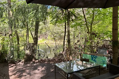 Bungalow im Wald am See - Biberspur