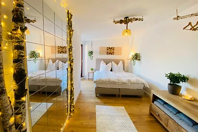 Cinema Apartment Magdeburg - Balkon