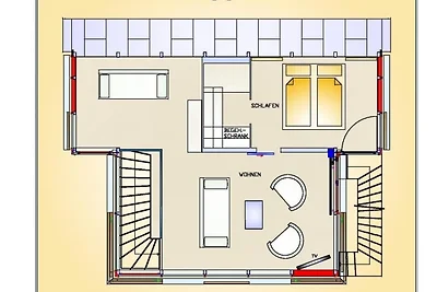 Ferienhaus "Silent" Grundbelegung 2