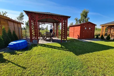 Ferienhaus Lilja mit Garten, Kamin