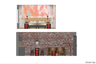 2 Zimmer Apartment mit Küche