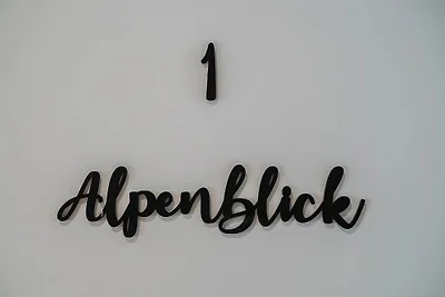 Ferienwohnung Alpenblick - Haus