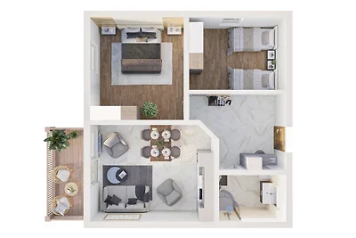 Vakantieappartement Gezinsvakantie Putbus