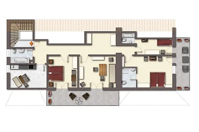 Ferienwohnung Miriam im Haus