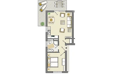 Garten-Ferienwohnung