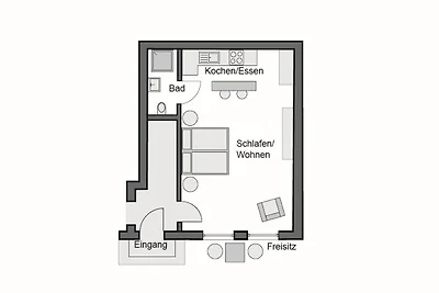 Appartamento Vacanza con famiglia Markdorf