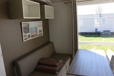 Mobilheim Herzmuschel mit Veranda