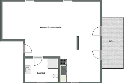 Ferienwohnung Fürstenberg - Möwe
