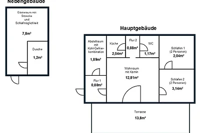 Bungalow "Ankerstube 48" für 4