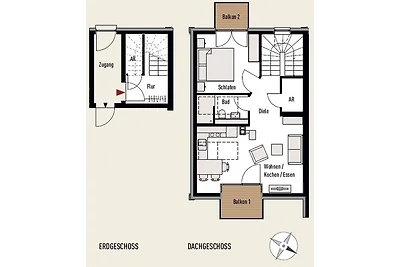 Ostsee - Appartement Nr. 63