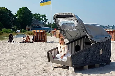 Schlafstrandkorb Süd-Höhe