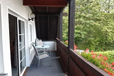 Ferienwohnung Stricker B, Balkon