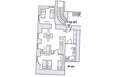 Apartamento Vacaciones familiares Eisenberg