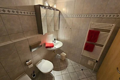 Pferdekoppel im Haus zwischen den