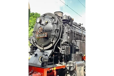 Brockenhütte am Waldesrand