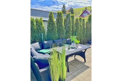 FeWo "Im Grünen" - Terrasse -
