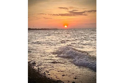 Zu Fuss zum Strand -