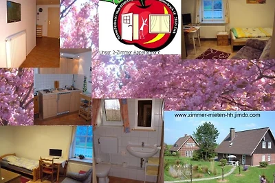 2 Einzelzimmer Appartement Jork am