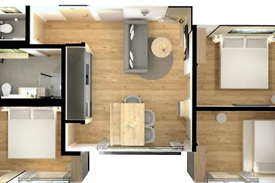 Ferienhaus Dresselbach - Wohnung 02