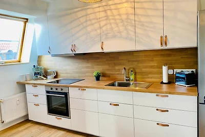 Cinema Apartment Magdeburg - Balkon