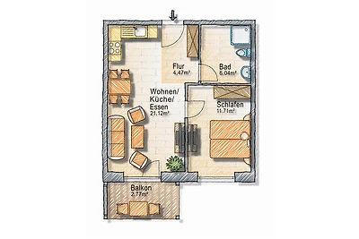 Comfort One Bedroom