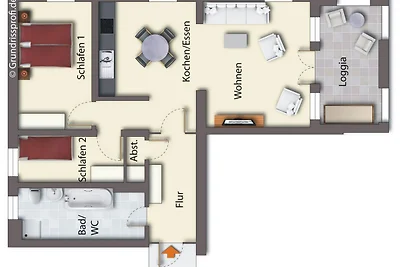 Vakantieappartement Gezinsvakantie Ahlbeck