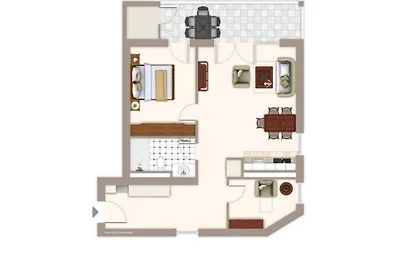 Aparthotel Waterkant Suites, Suite