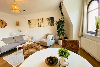 Cinema Apartment Magdeburg - Balkon