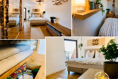 Cinema Apartment Magdeburg - Balkon