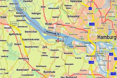 2 Einzelzimmer Appartement Jork am