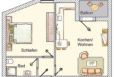 (Brise) Haus Miramar App. 32