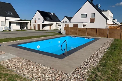 Ferienhaus Lilja mit Garten, Kamin