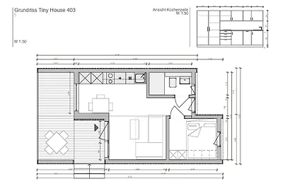 (403) Cozy Tiny House an der Elbe