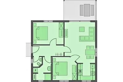 Vakantiehuis Ontspannende vakantie Klein Wittensee